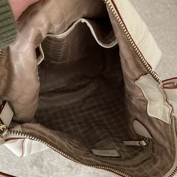 *Host Pick* Kate Spade Off White/Cream Boho Shoulder Bag Y2K - Picture 9 of 11